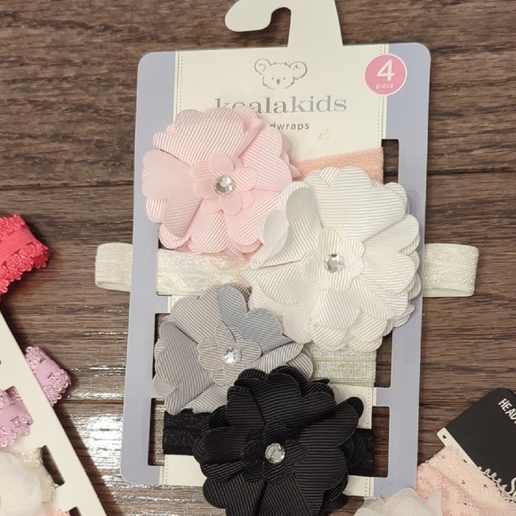 Girls Headband Flower Bows Bundle (14) - Picture 3 of 4